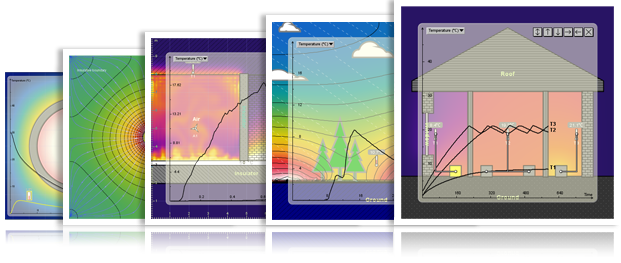 Energy2D Screen Shots